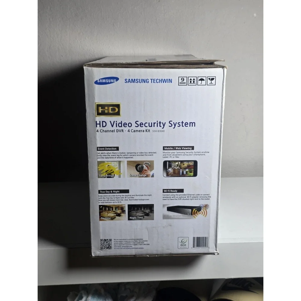 Samsung HD Video Security System SDH-B3040 4-Channel DVR Kit